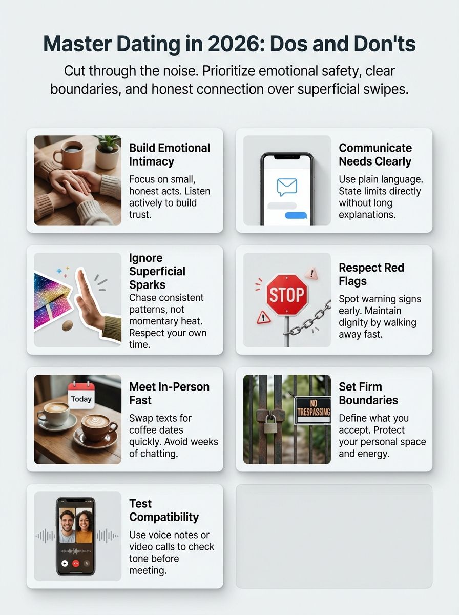 Dating Tips For 2026: What To Do And What To Avoid Dating Tips For 2026: What To Do And What To Avoid